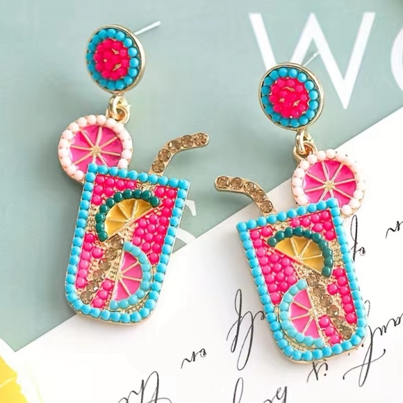 Jewelry - ⚡️FLASH SALE⚡️ Handmade Beaded Earrings